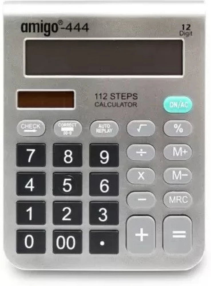 Amigo 444 Financial Calculator | 12 Digit Precision for Accurate Calculations